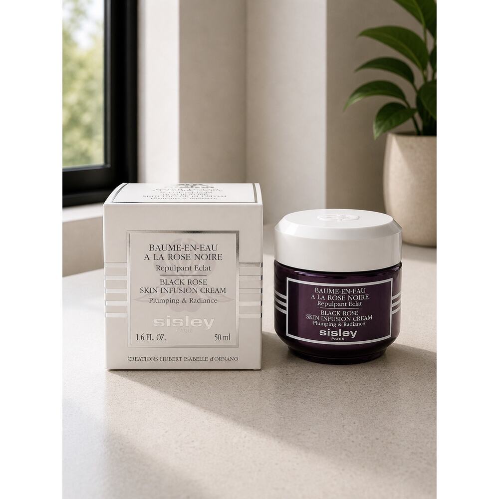 $270 New Sisley Black Rose Skin Infusion Cream 50ml NIB Luxury Moisturizer